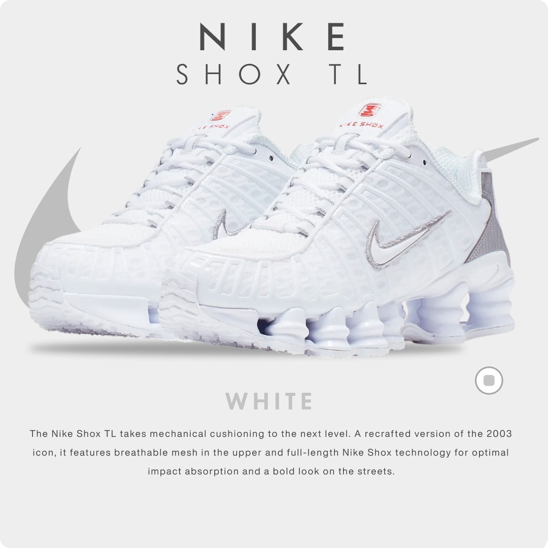 Nike Shox TL "WHITE"